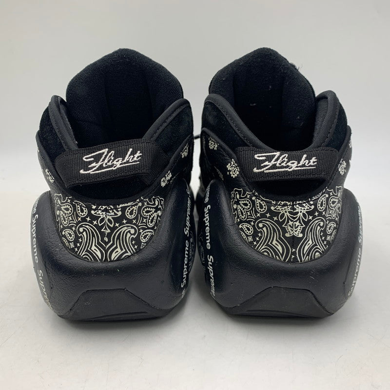 【中古品】【メンズ】 NIKE×SUPREME ナイキ シュプリーム DJ8604-001 AIR ZOOM FLIGHT 95 SP エア ズーム フライト スニーカー シューズ 靴 160-260804-cs-08-izu サイズ：26.5cm カラー：BLACK/WHITE 万代Net店