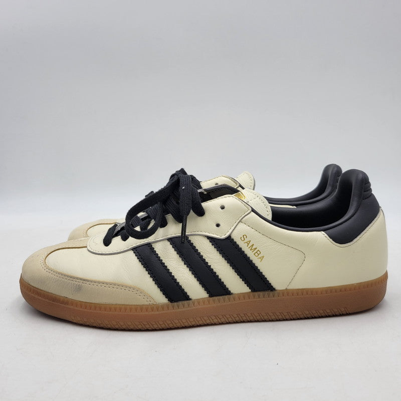 【中古品】【メンズ】 adidas アディダス SAMBA OG W ID0478 サンバ スニーカー 靴 161-260808-as-28-izu サイズ：27.5cm カラー：CREWHT/CBLACK/SANSTR 万代Net店