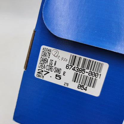 【中古品】【メンズ】 adidas アディダス SAMBA OG W ID0478 サンバ スニーカー 靴 161-260808-as-28-izu サイズ：27.5cm カラー：CREWHT/CBLACK/SANSTR 万代Net店
