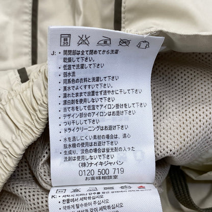 【中古品】【レディース】 NIKE GOLF ナイキ ゴルフ S6KCK CONVERTIBLE NYLON SET UP コンバーチブル ナイロン セットアップ 168-260804-yn-03-izu サイズ：M カラー：ベージュ 万代Net店
