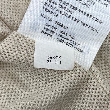 【中古品】【レディース】 NIKE GOLF ナイキ ゴルフ S6KCK CONVERTIBLE NYLON SET UP コンバーチブル ナイロン セットアップ 168-260804-yn-03-izu サイズ：M カラー：ベージュ 万代Net店