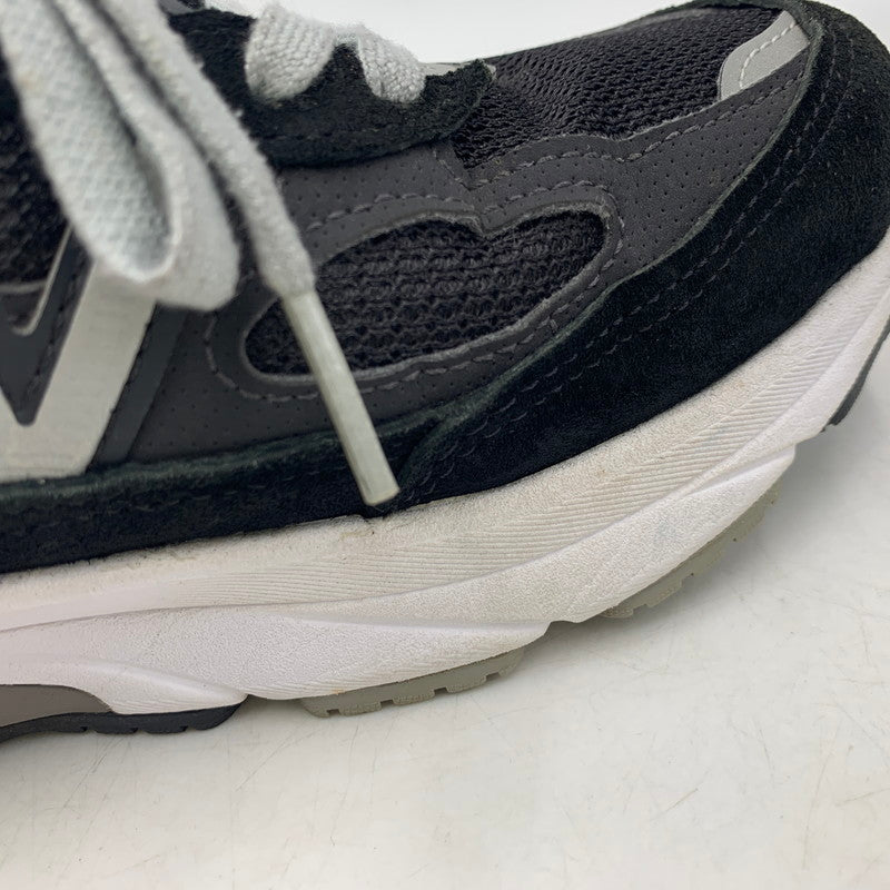 【中古品】【レディース】 NEW BALANCE ニューバランス WOMEN'S ウィメンズ 990V6 スニーカー シューズ 靴 166-260804-cs-01-izu サイズ：24.5cm カラー：ブラック×ホワイト 万代Net店