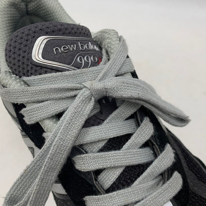 【中古品】【レディース】 NEW BALANCE ニューバランス WOMEN'S ウィメンズ 990V6 スニーカー シューズ 靴 166-260804-cs-01-izu サイズ：24.5cm カラー：ブラック×ホワイト 万代Net店
