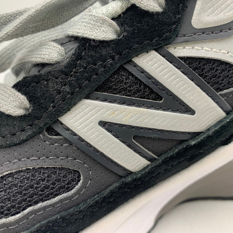 【中古品】【レディース】 NEW BALANCE ニューバランス WOMEN'S ウィメンズ 990V6 スニーカー シューズ 靴 166-260804-cs-01-izu サイズ：24.5cm カラー：ブラック×ホワイト 万代Net店