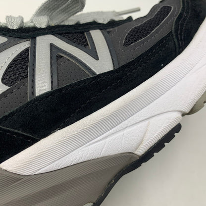 【中古品】【レディース】 NEW BALANCE ニューバランス WOMEN'S ウィメンズ 990V6 スニーカー シューズ 靴 166-260804-cs-01-izu サイズ：24.5cm カラー：ブラック×ホワイト 万代Net店