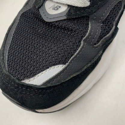 【中古品】【レディース】 NEW BALANCE ニューバランス WOMEN'S ウィメンズ 990V6 スニーカー シューズ 靴 166-260804-cs-01-izu サイズ：24.5cm カラー：ブラック×ホワイト 万代Net店