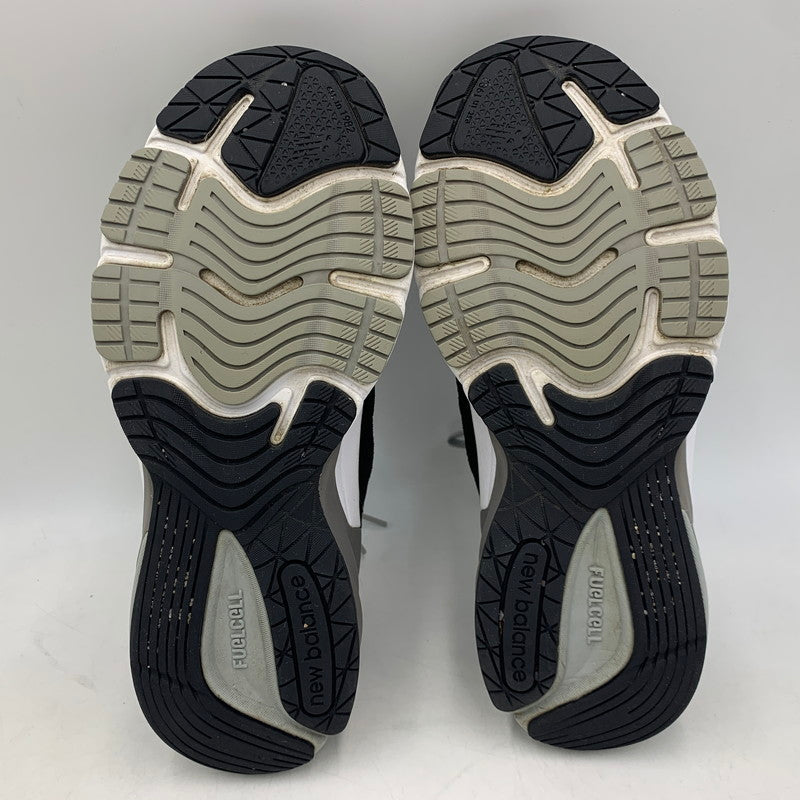 【中古品】【レディース】 NEW BALANCE ニューバランス WOMEN'S ウィメンズ 990V6 スニーカー シューズ 靴 166-260804-cs-01-izu サイズ：24.5cm カラー：ブラック×ホワイト 万代Net店
