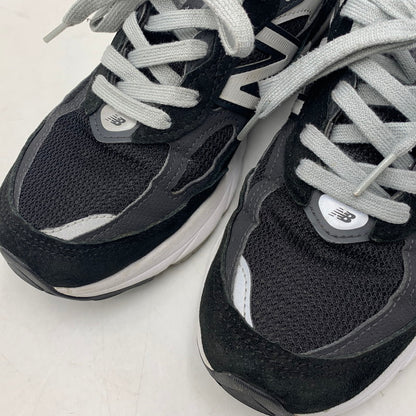 【中古品】【レディース】 NEW BALANCE ニューバランス WOMEN'S ウィメンズ 990V6 スニーカー シューズ 靴 166-260804-cs-01-izu サイズ：24.5cm カラー：ブラック×ホワイト 万代Net店