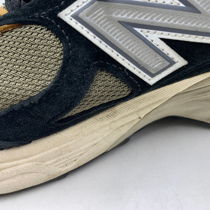 【現状渡し品】【メンズ】 NEW BALANCE ニューバランス M990BB3 990V3 スニーカー シューズ 靴 162-260804-cs-02-izu サイズ：27cm カラー：BLACK TAN 万代Net店