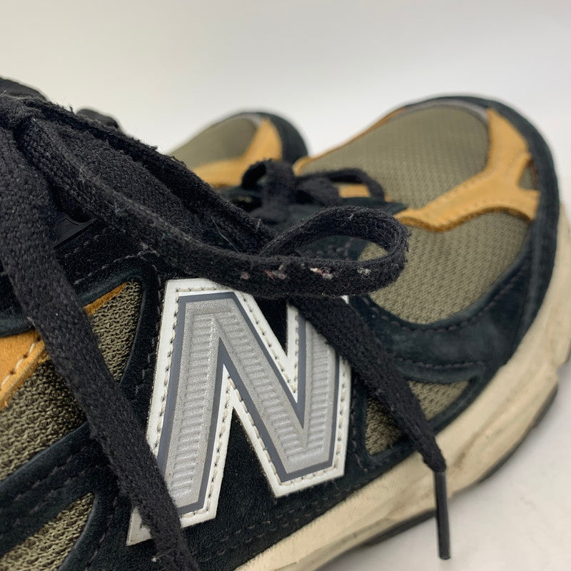 【現状渡し品】【メンズ】 NEW BALANCE ニューバランス M990BB3 990V3 スニーカー シューズ 靴 162-260804-cs-02-izu サイズ：27cm カラー：BLACK TAN 万代Net店
