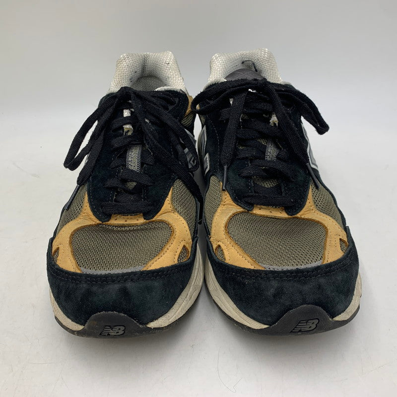 【現状渡し品】【メンズ】 NEW BALANCE ニューバランス M990BB3 990V3 スニーカー シューズ 靴 162-260804-cs-02-izu サイズ：27cm カラー：BLACK TAN 万代Net店