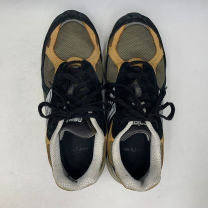 【現状渡し品】【メンズ】 NEW BALANCE ニューバランス M990BB3 990V3 スニーカー シューズ 靴 162-260804-cs-02-izu サイズ：27cm カラー：BLACK TAN 万代Net店