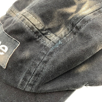 【中古品】【メンズ/レディース】 SUPREME シュプリーム 25AW OVERDYED CAMP CAP オーバーダイド キャンプ キャップ 帽子 185-260804-cs-15-izu サイズ：F カラー：ブラック系 万代Net店