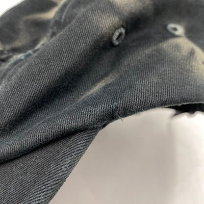 【中古品】【メンズ/レディース】 SUPREME シュプリーム 25AW OVERDYED CAMP CAP オーバーダイド キャンプ キャップ 帽子 185-260804-cs-15-izu サイズ：F カラー：ブラック系 万代Net店