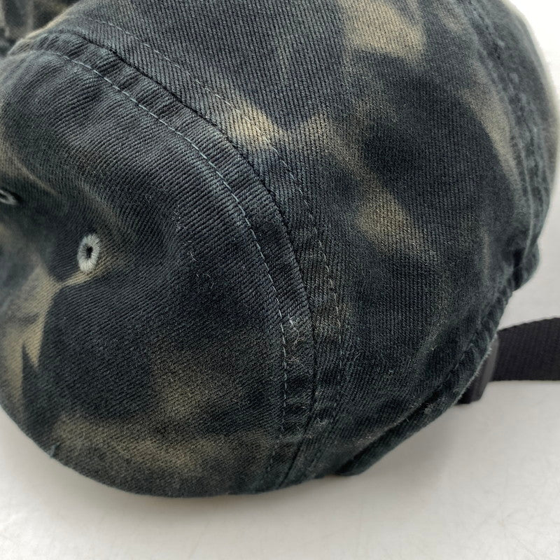【中古品】【メンズ/レディース】 SUPREME シュプリーム 25AW OVERDYED CAMP CAP オーバーダイド キャンプ キャップ 帽子 185-260804-cs-15-izu サイズ：F カラー：ブラック系 万代Net店
