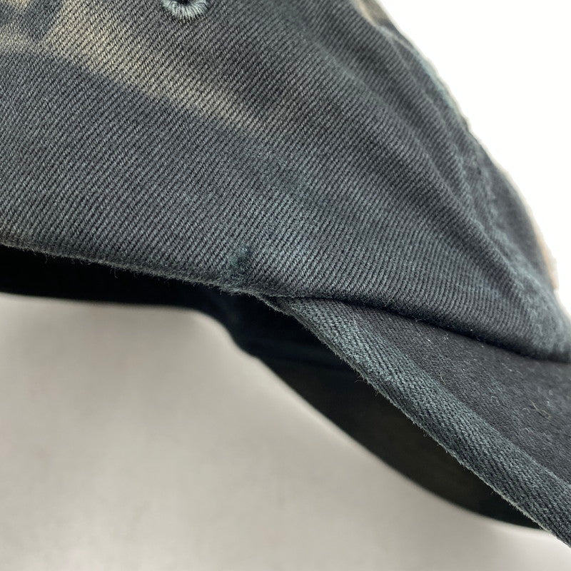 【中古品】【メンズ/レディース】 SUPREME シュプリーム 25AW OVERDYED CAMP CAP オーバーダイド キャンプ キャップ 帽子 185-260804-cs-15-izu サイズ：F カラー：ブラック系 万代Net店