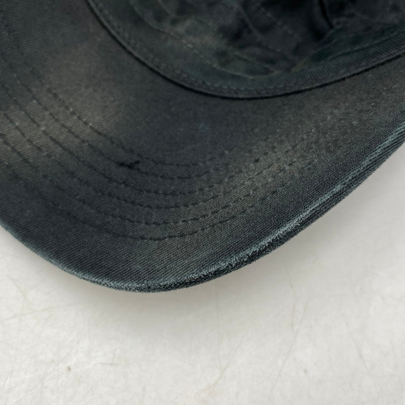 【中古品】【メンズ/レディース】 SUPREME シュプリーム 25AW OVERDYED CAMP CAP オーバーダイド キャンプ キャップ 帽子 185-260804-cs-15-izu サイズ：F カラー：ブラック系 万代Net店