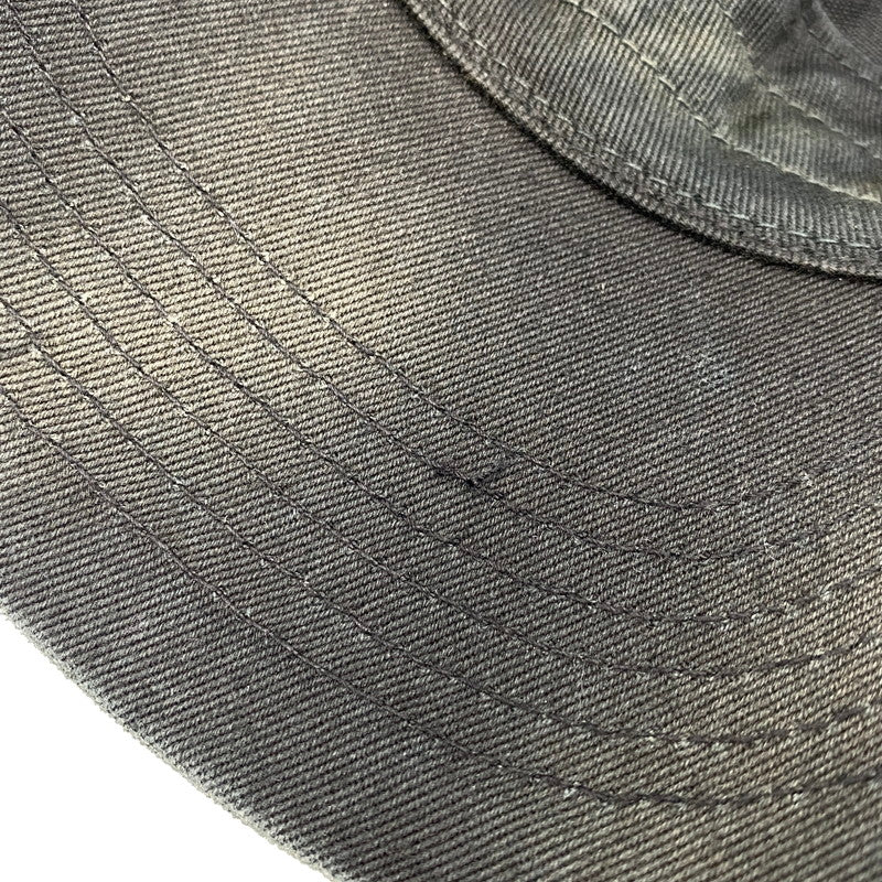 【中古品】【メンズ/レディース】 SUPREME シュプリーム 25AW OVERDYED CAMP CAP オーバーダイド キャンプ キャップ 帽子 185-260804-cs-15-izu サイズ：F カラー：ブラック系 万代Net店