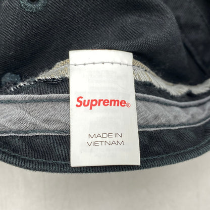 【中古品】【メンズ/レディース】 SUPREME シュプリーム 25AW OVERDYED CAMP CAP オーバーダイド キャンプ キャップ 帽子 185-260804-cs-15-izu サイズ：F カラー：ブラック系 万代Net店