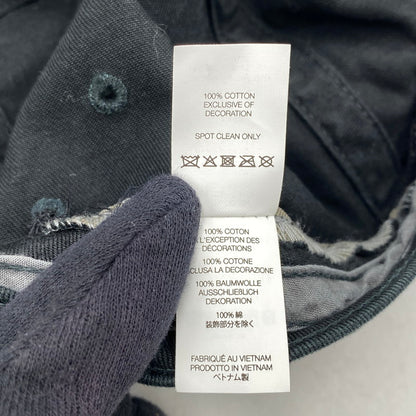 【中古品】【メンズ/レディース】 SUPREME シュプリーム 25AW OVERDYED CAMP CAP オーバーダイド キャンプ キャップ 帽子 185-260804-cs-15-izu サイズ：F カラー：ブラック系 万代Net店