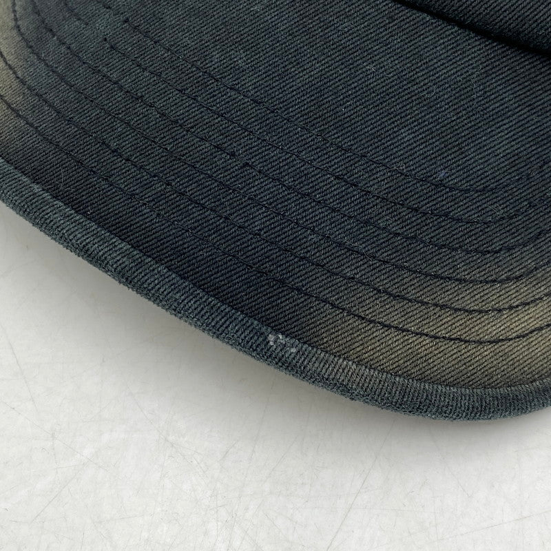 【中古品】【メンズ/レディース】 SUPREME シュプリーム 25AW OVERDYED CAMP CAP オーバーダイド キャンプ キャップ 帽子 185-260804-cs-15-izu サイズ：F カラー：ブラック系 万代Net店