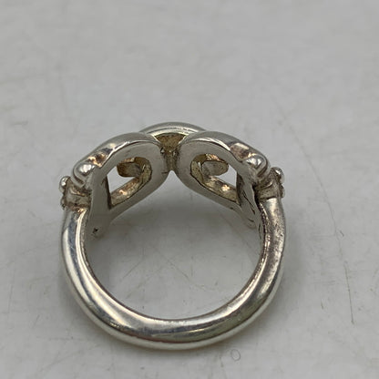 【中古品】【レディース】 WAKAN SILVER SMITH ワカン シルバー スミス R-086 SV925 HORSE BIT RING ホース ビット リング 指輪 アクセサリー 192-260804-ya-03-izu サイズ：9号 カラー：シルバー 万代Net店