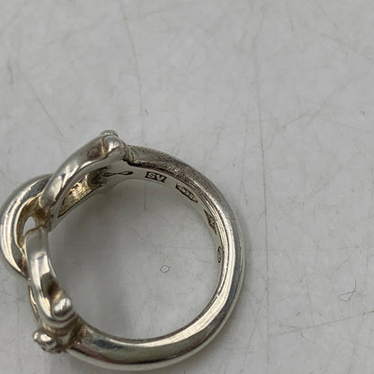 【中古品】【レディース】 WAKAN SILVER SMITH ワカン シルバー スミス R-086 SV925 HORSE BIT RING ホース ビット リング 指輪 アクセサリー 192-260804-ya-03-izu サイズ：9号 カラー：シルバー 万代Net店