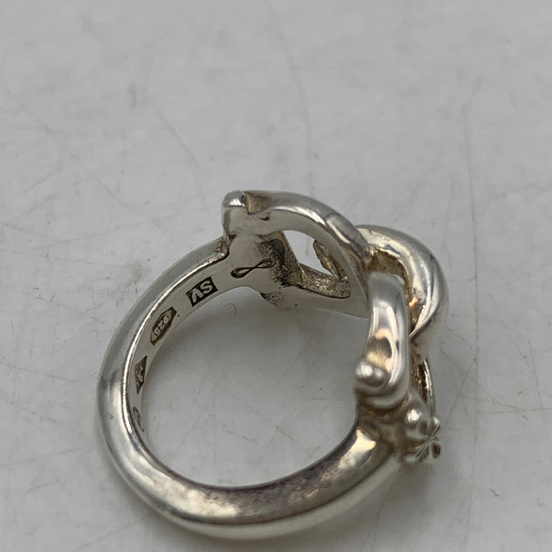 【中古品】【レディース】 WAKAN SILVER SMITH ワカン シルバー スミス R-086 SV925 HORSE BIT RING ホース ビット リング 指輪 アクセサリー 192-260804-ya-03-izu サイズ：9号 カラー：シルバー 万代Net店