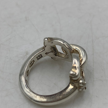 【中古品】【レディース】 WAKAN SILVER SMITH ワカン シルバー スミス R-086 SV925 HORSE BIT RING ホース ビット リング 指輪 アクセサリー 192-260804-ya-03-izu サイズ：9号 カラー：シルバー 万代Net店