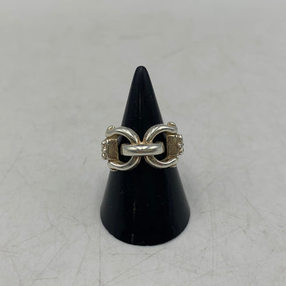 【中古品】【レディース】 WAKAN SILVER SMITH ワカン シルバー スミス R-086 SV925 HORSE BIT RING ホース ビット リング 指輪 アクセサリー 192-260804-ya-03-izu サイズ：9号 カラー：シルバー 万代Net店