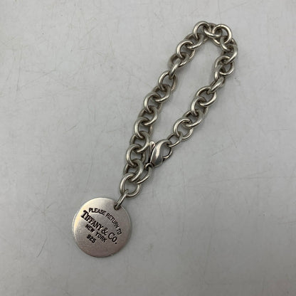 【中古品】【レディース】 TIFFANY&CO. ティファニー925 RETURN TO CHAIN BRACELET リターン トゥ チェーン ブレスレット アクセサリー 182-260804-ya-04-izu カラー：シルバー 万代Net店