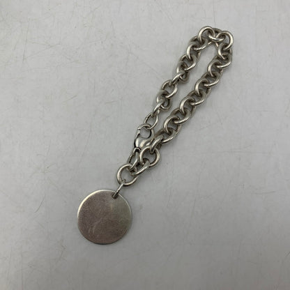 【中古品】【レディース】 TIFFANY&CO. ティファニー925 RETURN TO CHAIN BRACELET リターン トゥ チェーン ブレスレット アクセサリー 182-260804-ya-04-izu カラー：シルバー 万代Net店