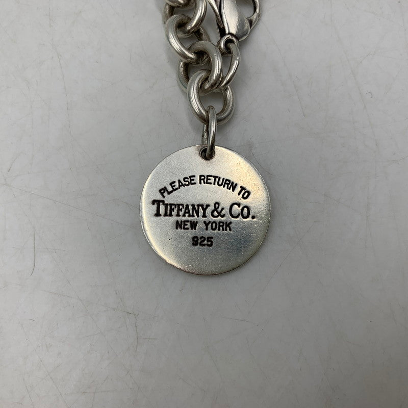 【中古品】【レディース】 TIFFANY&CO. ティファニー925 RETURN TO CHAIN BRACELET リターン トゥ チェーン ブレスレット アクセサリー 182-260804-ya-04-izu カラー：シルバー 万代Net店