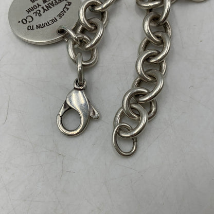 【中古品】【レディース】 TIFFANY&CO. ティファニー925 RETURN TO CHAIN BRACELET リターン トゥ チェーン ブレスレット アクセサリー 182-260804-ya-04-izu カラー：シルバー 万代Net店