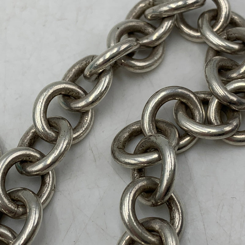 【中古品】【レディース】 TIFFANY&CO. ティファニー925 RETURN TO CHAIN BRACELET リターン トゥ チェーン ブレスレット アクセサリー 182-260804-ya-04-izu カラー：シルバー 万代Net店