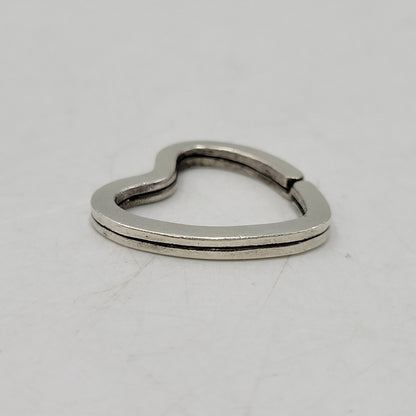 【中古品】【レディース】 TIFFANY&Co. ティファニー 925 OPEN HEART KEY RING オープン ハート キーリング 182-260806-as-05-izu カラー：シルバー 万代Net店