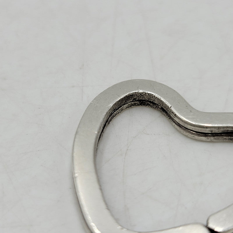 【中古品】【レディース】 TIFFANY&Co. ティファニー 925 OPEN HEART KEY RING オープン ハート キーリング 182-260806-as-05-izu カラー：シルバー 万代Net店