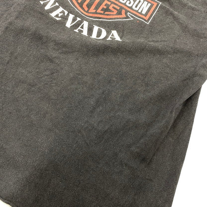 【中古品】【メンズ】 HARLEY DAVIDSON ハーレーダビッドソン LAS VEGAS NEVADA SS TEE c1998 ラスベガス ネバダ 半袖Tシャツ USA製 146-260808-as-11-izu サイズ：XL カラー：ブラック 万代Net店
