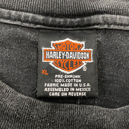 【中古品】【メンズ】 HARLEY DAVIDSON ハーレーダビッドソン LAS VEGAS NEVADA SS TEE c1998 ラスベガス ネバダ 半袖Tシャツ USA製 146-260808-as-11-izu サイズ：XL カラー：ブラック 万代Net店