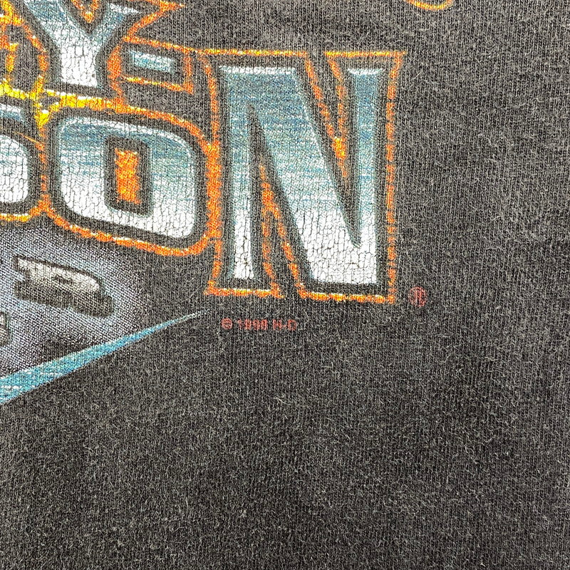 【中古品】【メンズ】 HARLEY DAVIDSON ハーレーダビッドソン LAS VEGAS NEVADA SS TEE c1998 ラスベガス ネバダ 半袖Tシャツ USA製 146-260808-as-11-izu サイズ：XL カラー：ブラック 万代Net店