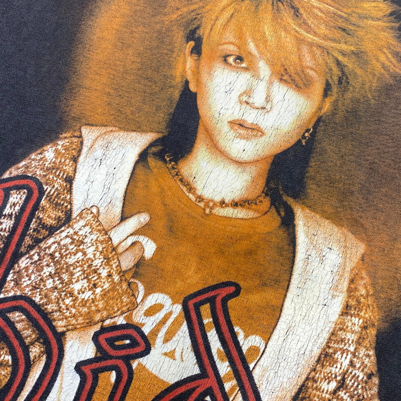 【中古品】【メンズ】 X-JAPAN エックスジャパン THE ROXX 両シングル PSYENCE SS TEE ショートスリーブ Tシャツ 半袖 トップス 146-260804-yn-08-izu サイズ：L カラー：グレー 万代Net店