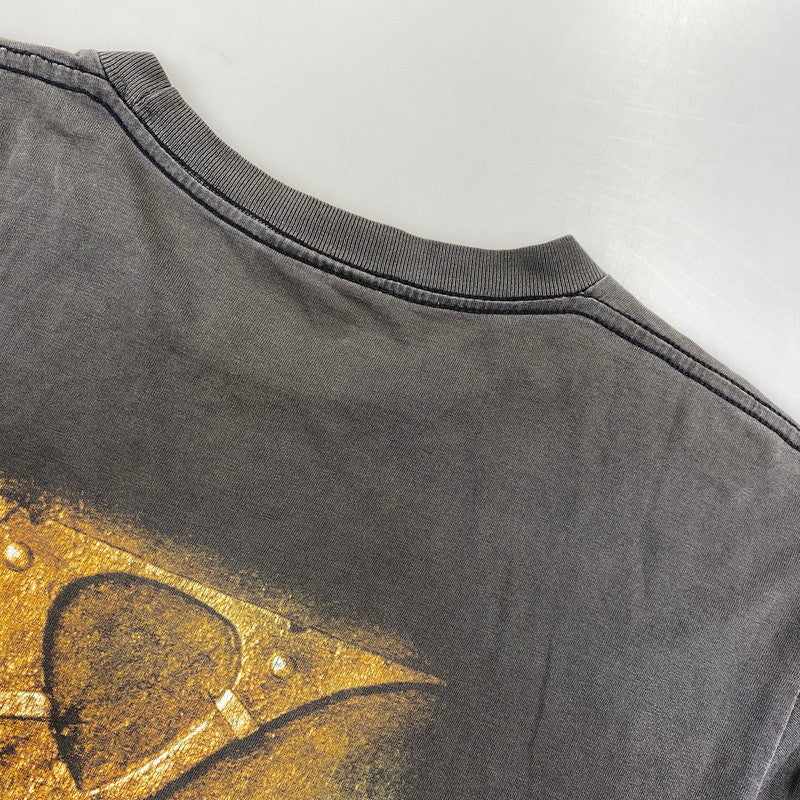 【中古品】【メンズ】 X-JAPAN エックスジャパン THE ROXX 両シングル PSYENCE SS TEE ショートスリーブ Tシャツ 半袖 トップス 146-260804-yn-08-izu サイズ：L カラー：グレー 万代Net店