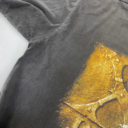 【中古品】【メンズ】 X-JAPAN エックスジャパン THE ROXX 両シングル PSYENCE SS TEE ショートスリーブ Tシャツ 半袖 トップス 146-260804-yn-08-izu サイズ：L カラー：グレー 万代Net店
