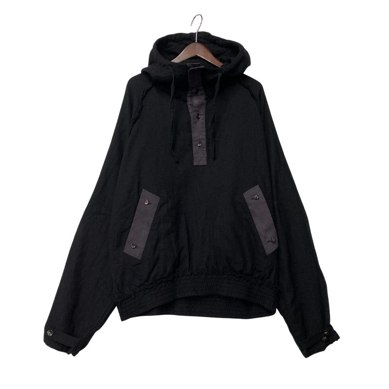 【中古品】【メンズ】 FUJIMOTO フジモト FJ253-41-008 25AW VAGABOND'S ANORAK アノラック アウター 140-260805-yn-05-izu サイズ：F カラー：ブラック 万代Net店