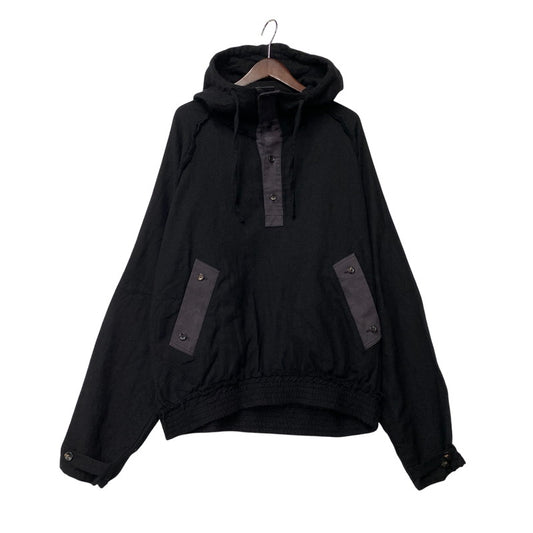 【中古品】【メンズ】 FUJIMOTO フジモト FJ253-41-008 25AW VAGABOND'S ANORAK アノラック アウター 140-260805-yn-05-izu サイズ：F カラー：ブラック 万代Net店