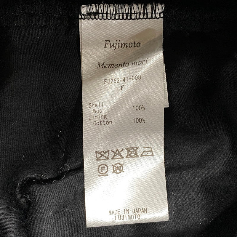 【中古品】【メンズ】 FUJIMOTO フジモト FJ253-41-008 25AW VAGABOND'S ANORAK アノラック アウター 140-260805-yn-05-izu サイズ：F カラー：ブラック 万代Net店