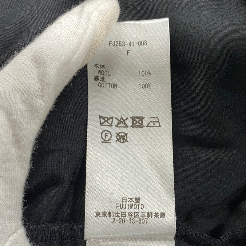 【中古品】【メンズ】 FUJIMOTO フジモト FJ253-41-008 25AW VAGABOND'S ANORAK アノラック アウター 140-260805-yn-05-izu サイズ：F カラー：ブラック 万代Net店
