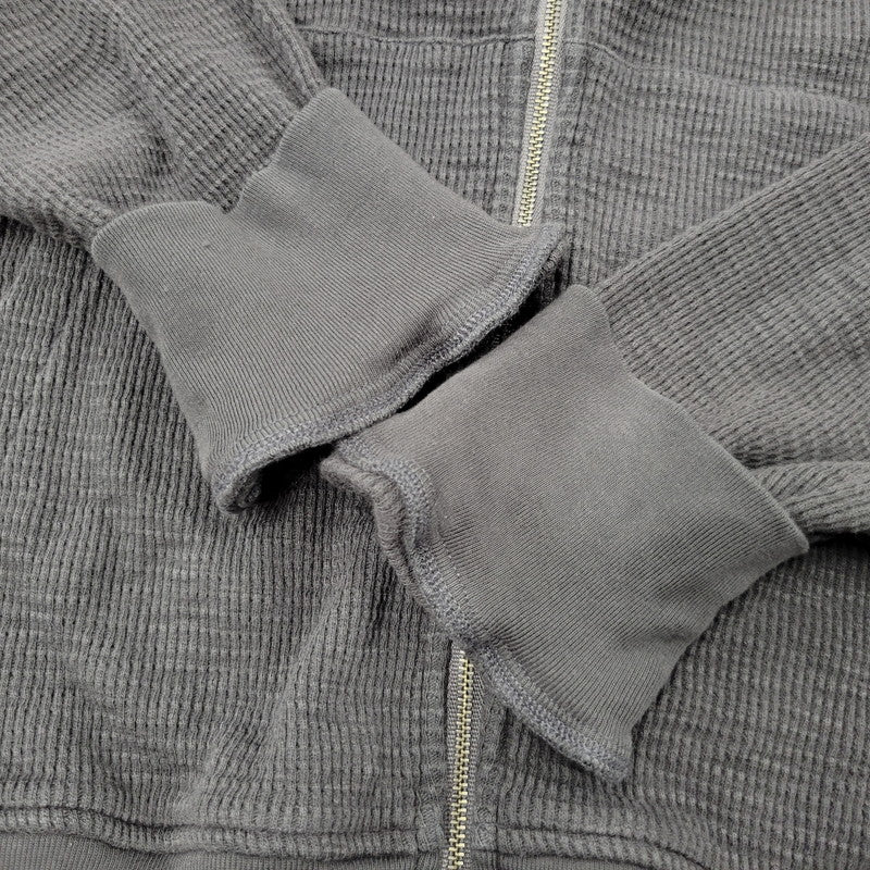 【中古品】【メンズ】 STUSSY ステューシー 26SS LIGHTWEIGHT THERMAL HOODIE 1140410 コットンサーマルフーディ パーカー トップス 142-260805-ay-01-izu サイズ：M カラー：FADED BLACK 万代Net店