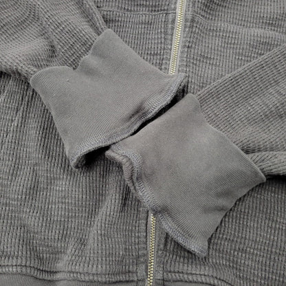 【中古品】【メンズ】 STUSSY ステューシー 26SS LIGHTWEIGHT THERMAL HOODIE 1140410 コットンサーマルフーディ パーカー トップス 142-260805-ay-01-izu サイズ：M カラー：FADED BLACK 万代Net店