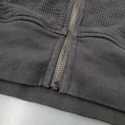 【中古品】【メンズ】 STUSSY ステューシー 26SS LIGHTWEIGHT THERMAL HOODIE 1140410 コットンサーマルフーディ パーカー トップス 142-260805-ay-01-izu サイズ：M カラー：FADED BLACK 万代Net店